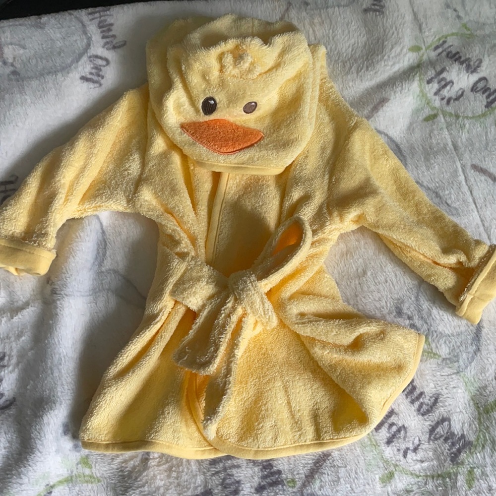 Duck bath robe